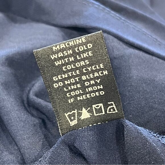 MSK navy sleeveless a-line dress - Picture 10 of 13